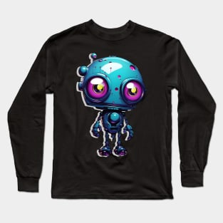 Robot Futuristic to Play Long Sleeve T-Shirt